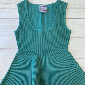 Herve Leger Green Top Small